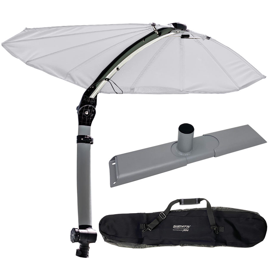 TACO ShadeFin Mini avec tissu blanc - Kit de montage pour sac de kayak [T10-4000-18]