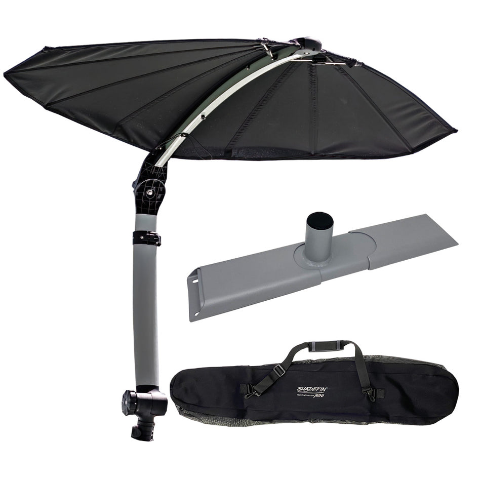 TACO ShadeFin Mini avec tissu noir - Kit de montage pour sac de kayak [T10-4000-19]