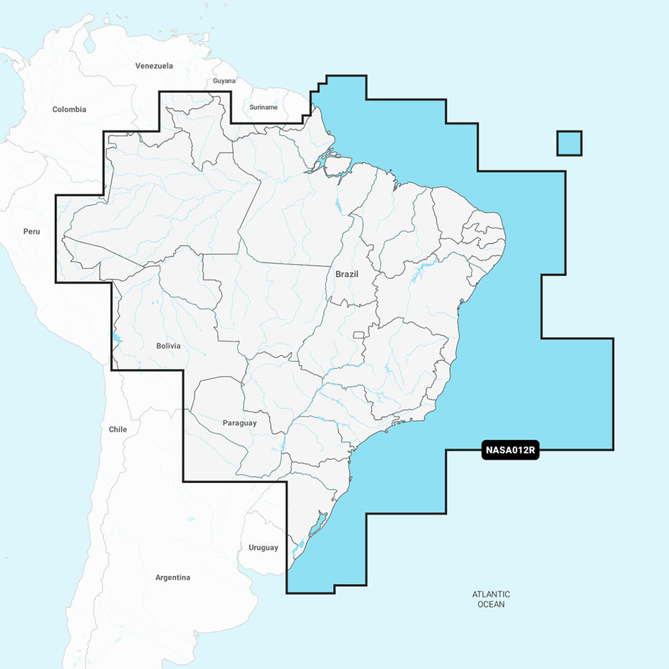 Navionics NASA012R - Brésil - Navionics+ [010-C1461-30]