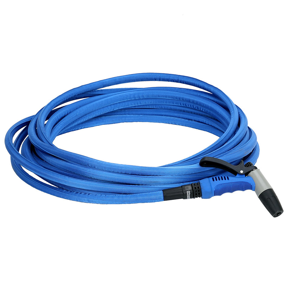 Kit de tuyau flexible bleu HoseCoil 25 avec embout en caoutchouc [HF25K]