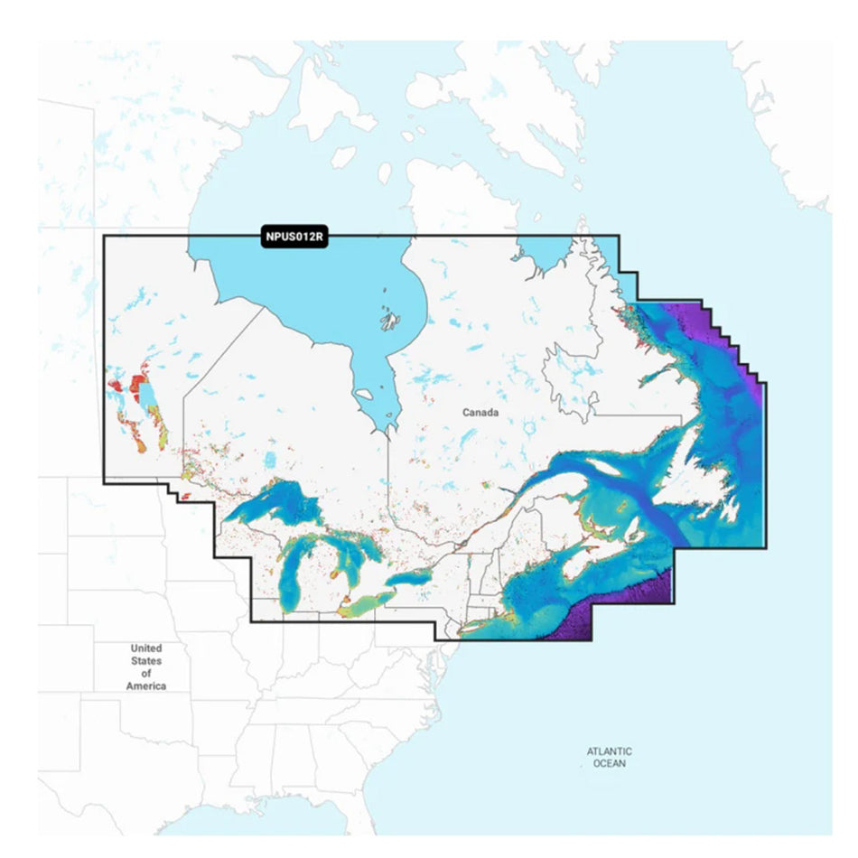 Navionics Platinum+ NPUS012R - Canada, Grands Lacs de l'Est [010-C1466-40]