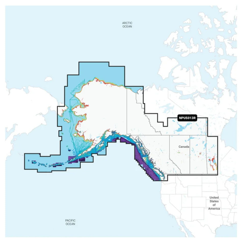 Navionics Platinum+ NPUS013R - Canada, Alaska occidental [010-C1467-40]