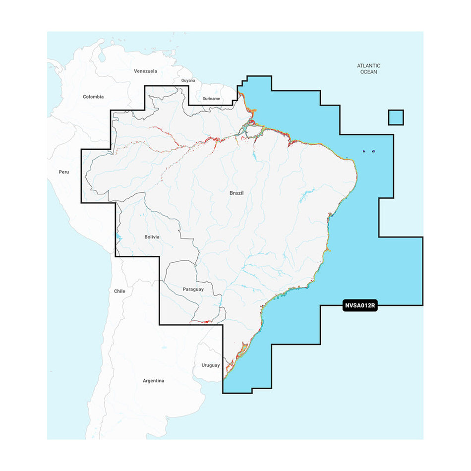 Garmin Navionics Vision + NVSA012R Brésil [010-C1453-00]