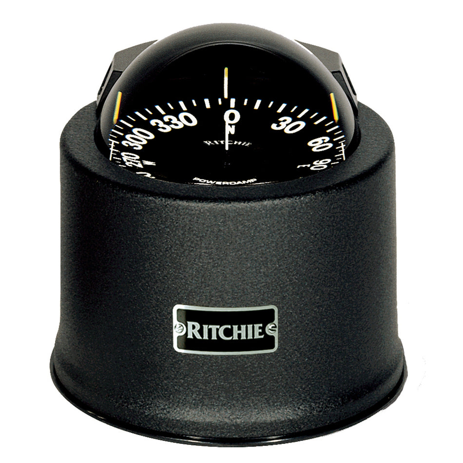 Boussole GlobeMaster Ritchie SP-5-B - Montage sur piédestal - Noir - Carte à 5 degrés 12 V [SP-5-B]