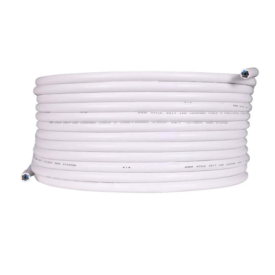 Câble LED Fusion Marine (6 conducteurs x 20 AWG, 0,5 mm²) [010-13386-00]