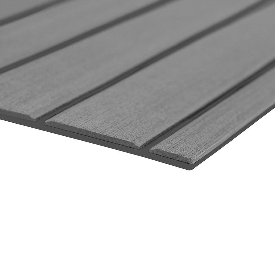 Feuille de teck SeaDek 40" x 80" 6 mm - Texture brossée - Gris tempête/gris foncé (1 016 mm x 2 032 mm x 6 mm) [32279-81029]