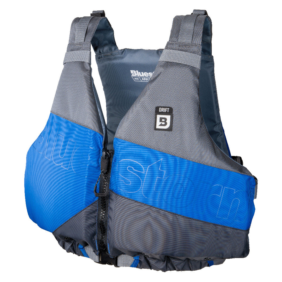 Gilet de pagaie universel pour adulte Bluestorm Drift - Bleu profond [BS-247-BLU-U]