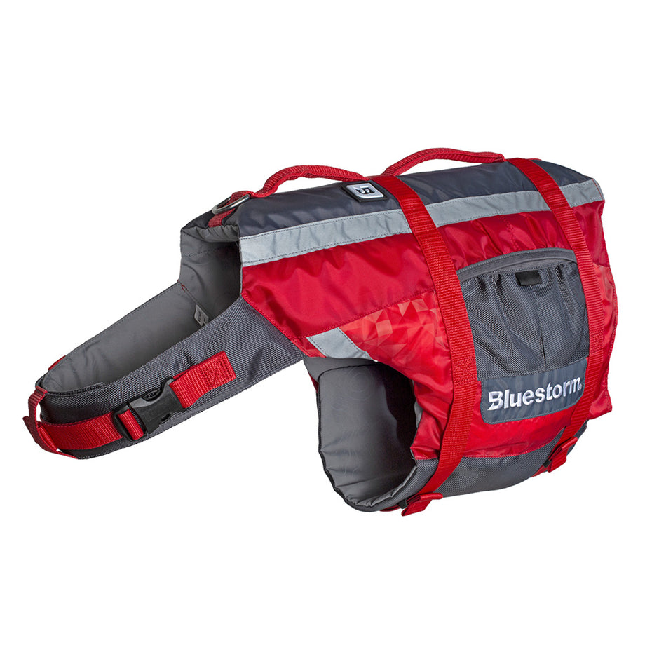 Gilet de sauvetage Bluestorm Dog Paddler - Nitro Red - Petit [BS-ADV-RED-SMALL]