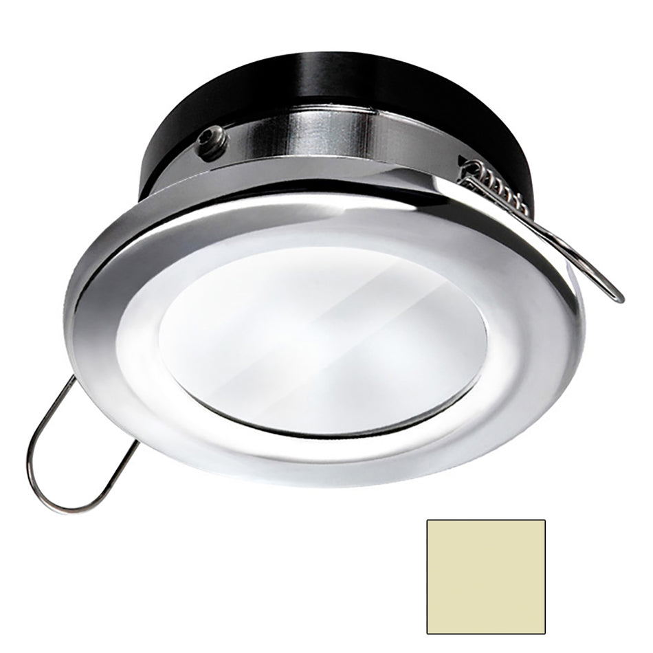 Lampe à ressort i2Systems Apeiron A1110Z 4,5 W - Ronde - Blanc chaud - Finition chrome poli [AP-4W-30K-PW11]