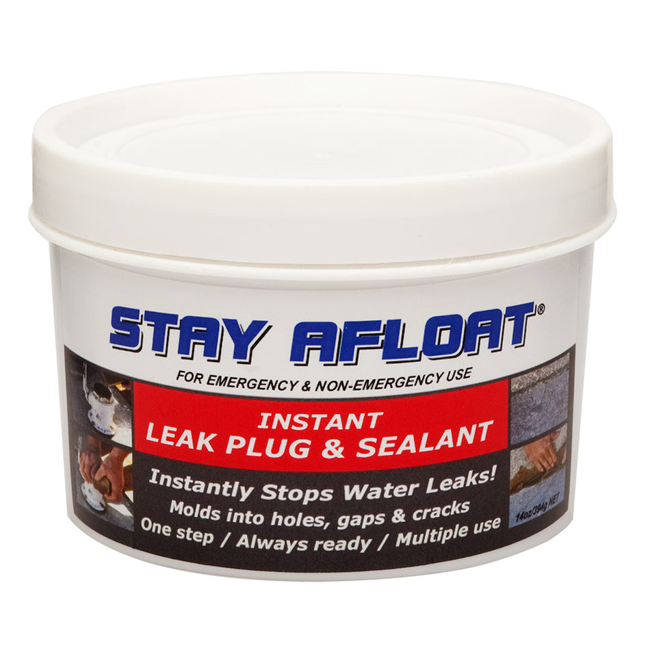 Mastic instantané pour bouchons de fuites Stay Afloat Marine - 14 oz [SA-0214]