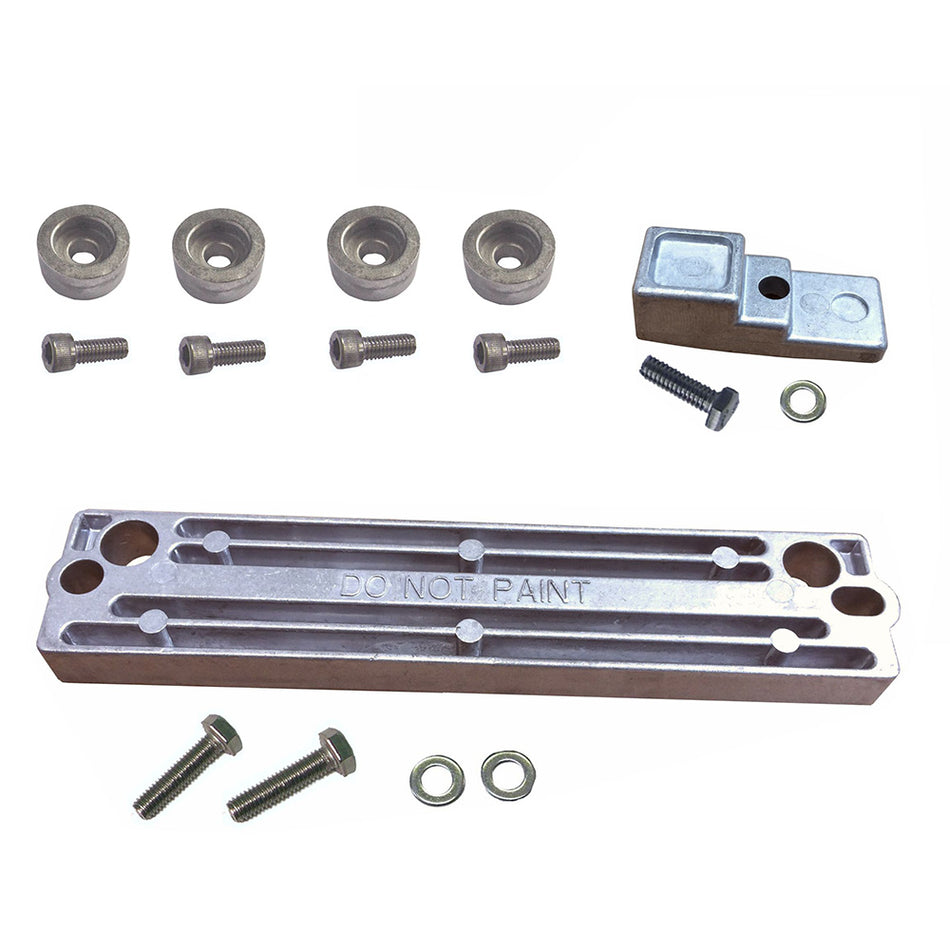 Kit d'anode complet pour moteur hors-bord Suzuki 90-140 HP de Performance Metals - Aluminium [10481A]