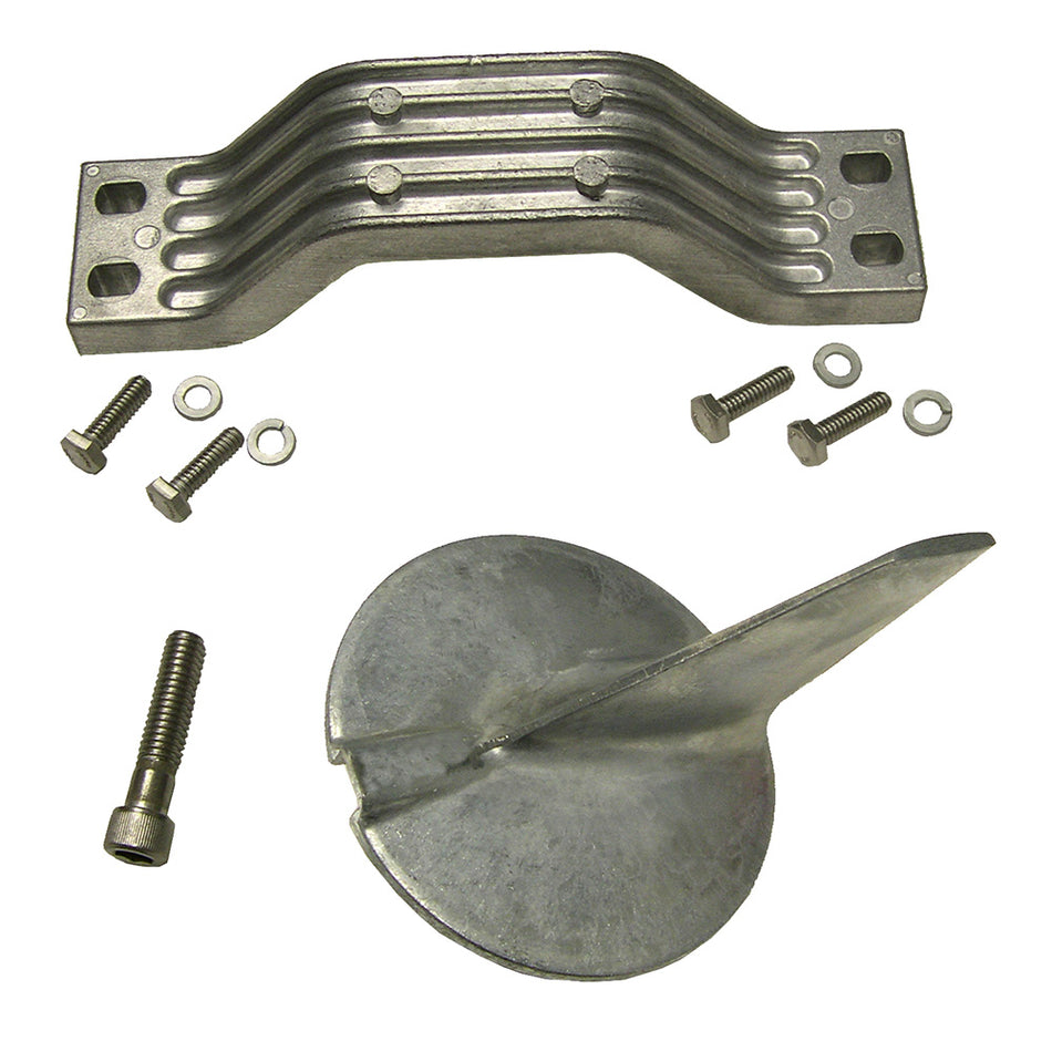 Kit d'anode complet pour moteur hors-bord 4 temps Yamaha 200-300 CV de Performance Metals - Aluminium [10182A]