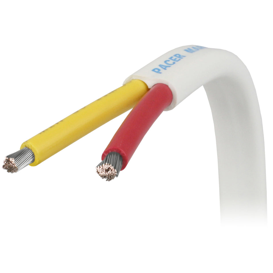 Câble duplex de sécurité Pacer 6/2 AWG - Rouge/Jaune - Vendu au pied [W6/2RYW-FT]