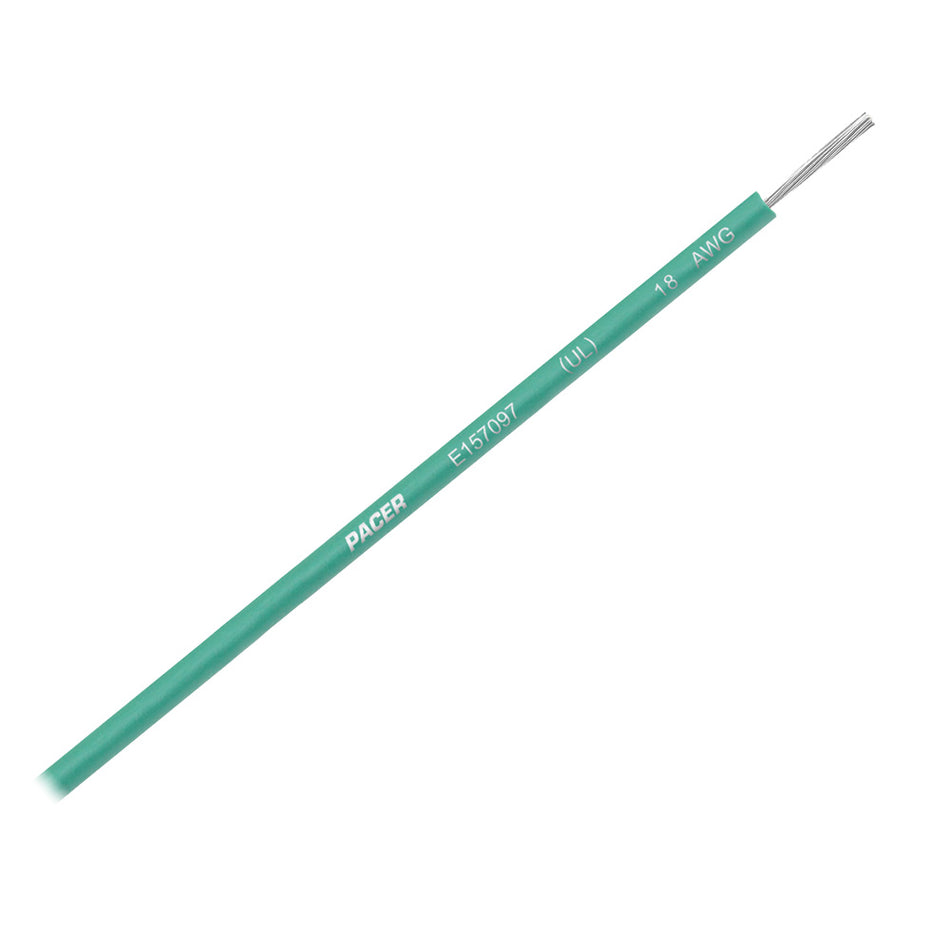 Fil marin Pacer Green 18 AWG UL - 35' [WUL18GN-35]