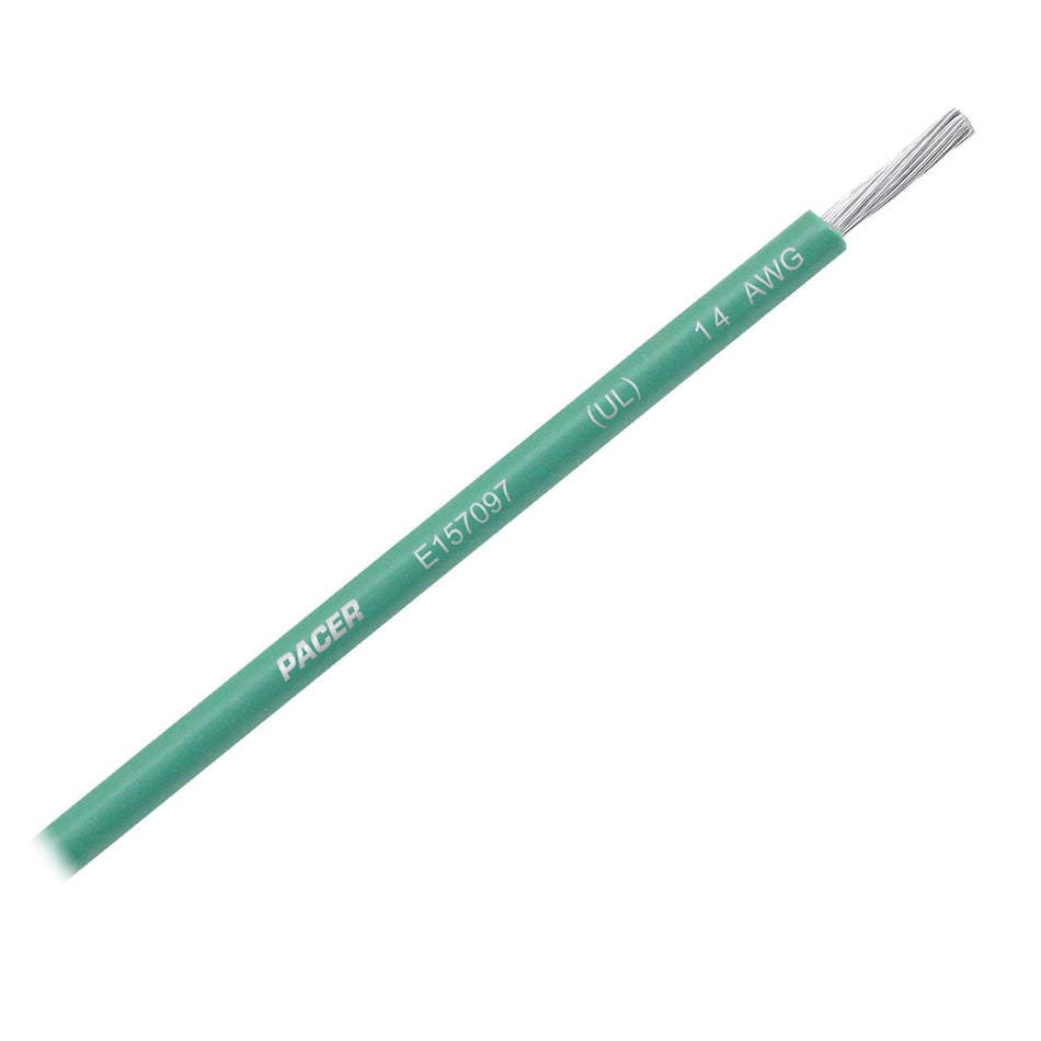 Fil primaire Pacer Green 14 AWG - 25' [WUL14GN-25]