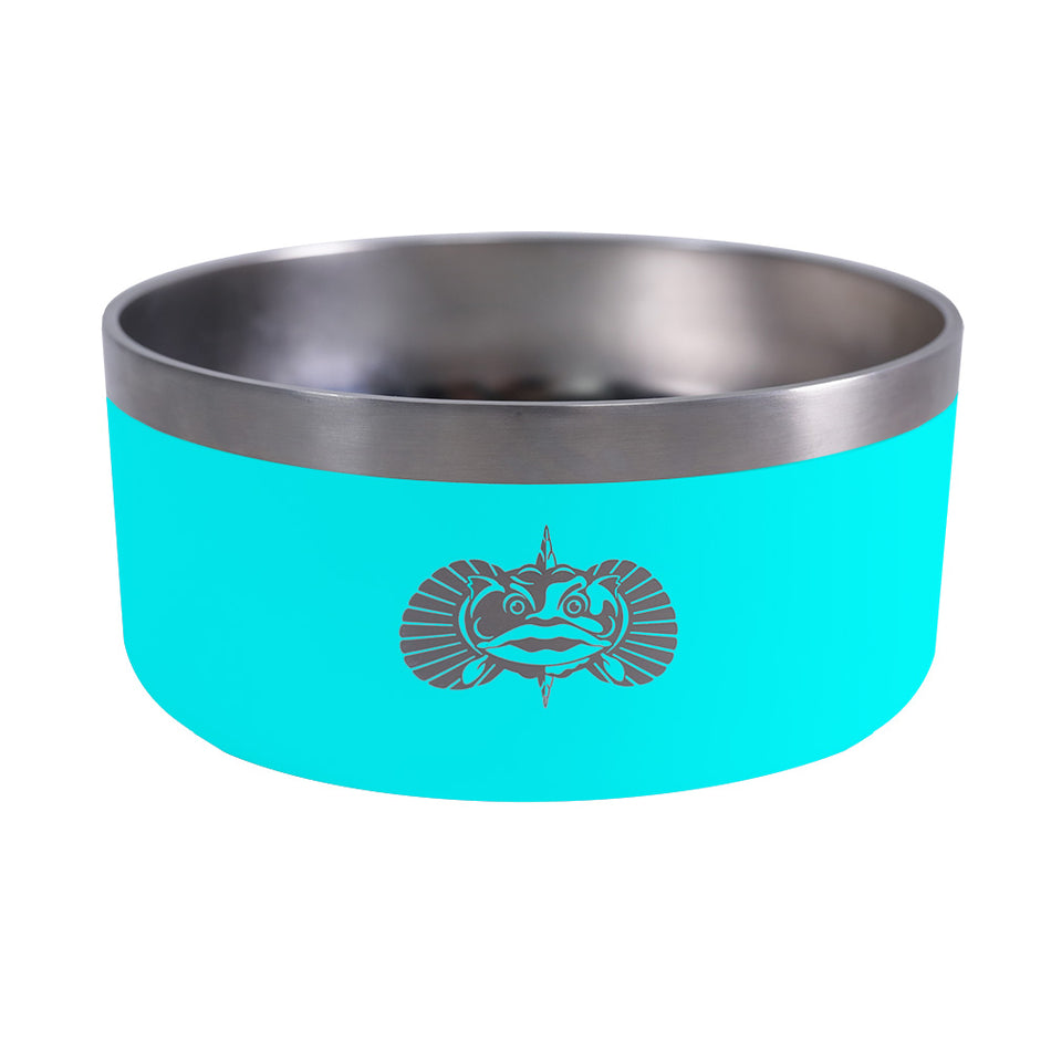 Gamelle anti-basculement pour chien Toadfish - Bleu sarcelle [1051]