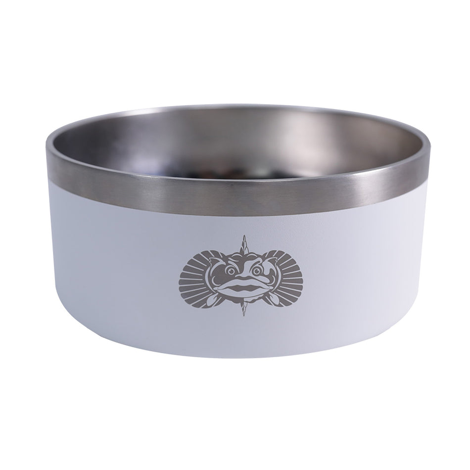 Gamelle anti-basculement pour chien Toadfish - Blanc [1052]