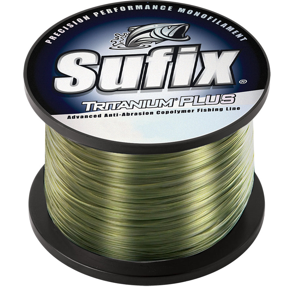 Sufix Tritanum Plus - 17lb - Vert foncé - 840 mètres [696-117G]