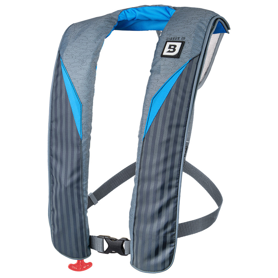 Gilet de sauvetage gonflable Bluestorm Cirrus 26 Auto/Manuel Type V - Bleu côtier [SL6F-23-BSB]