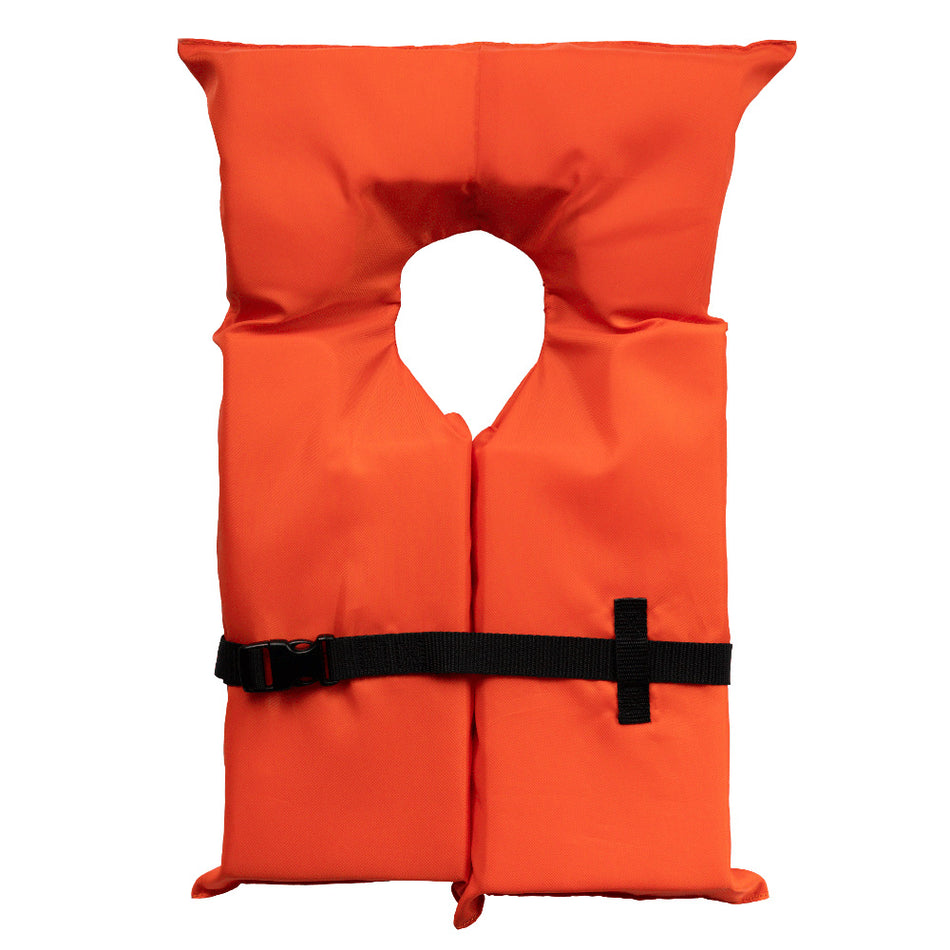 Gilet de sauvetage en mousse surdimensionné pour adulte Bluestorm Type II - Orange [BS-T2-ORG-O]