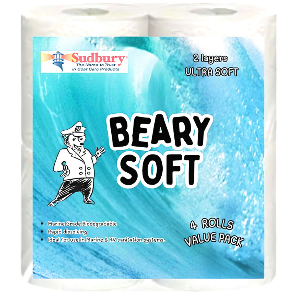 Papier hygiénique Sudbury Beary Soft Marine RV [824]