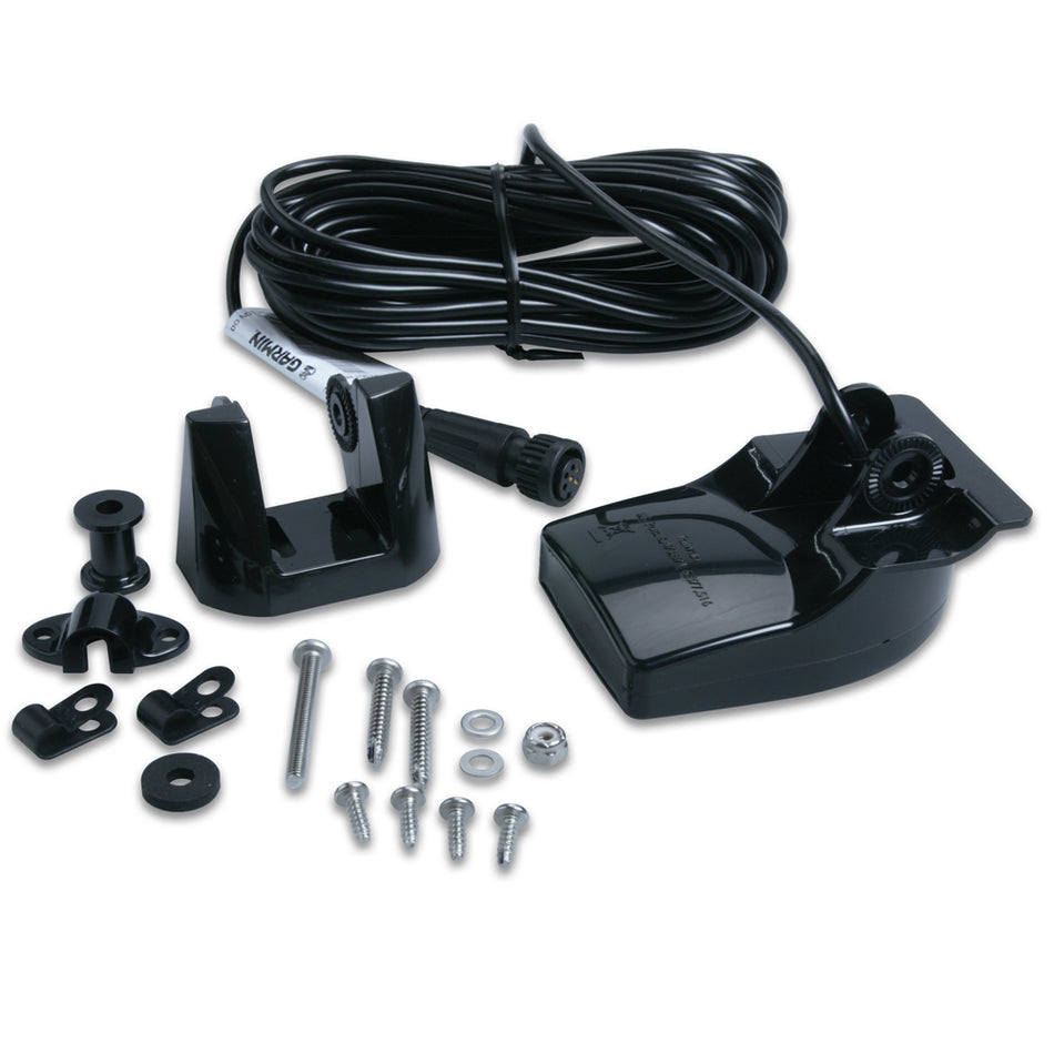 Garmin 200/50 kHz, 10/40 degrés, Plastic TM, profondeur et température - 6 broches [010-10272-00]