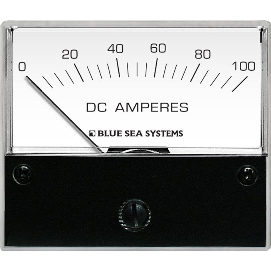 Ampèremètre analogique CC Blue Sea 8017 - Face 2-3/4", 0-100 ampères CC [8017]