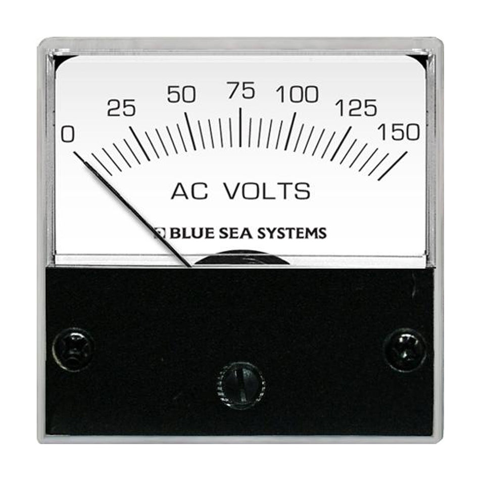 Voltmètre analogique micro Blue Sea 8244 AC - Face 2", 0-150 volts AC [8244]