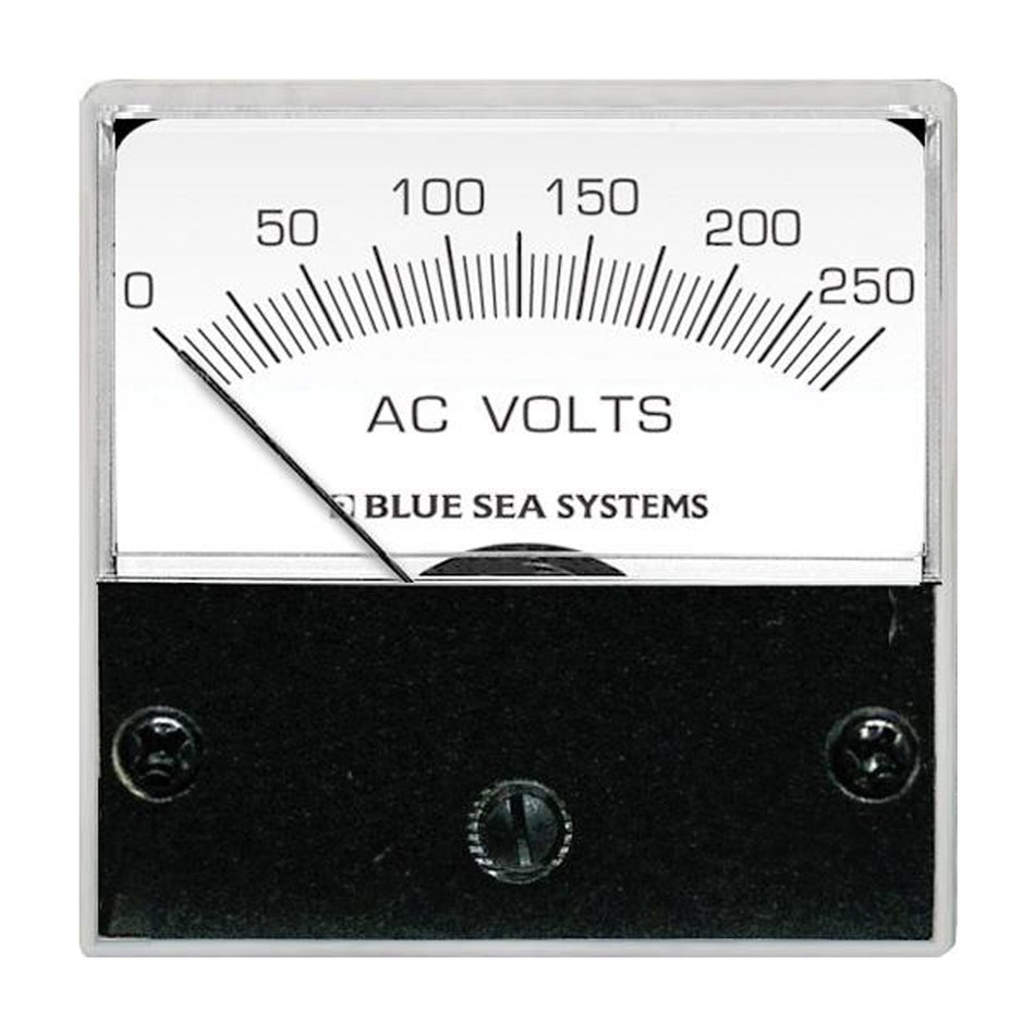 Voltmètre analogique micro Blue Sea 8245 AC - Face 2", 0-250 volts AC [8245]