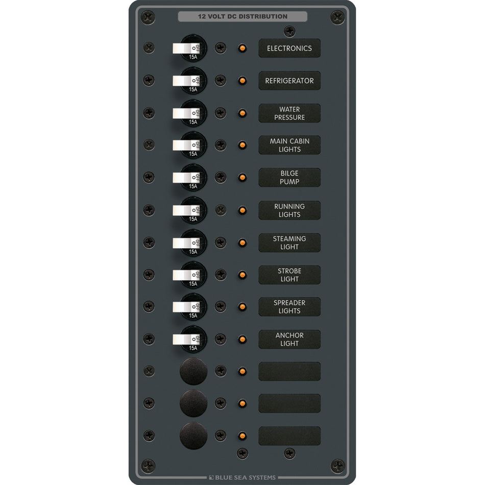 Panneau DC 13 positions vertical Blue Sea 8376 [8376]