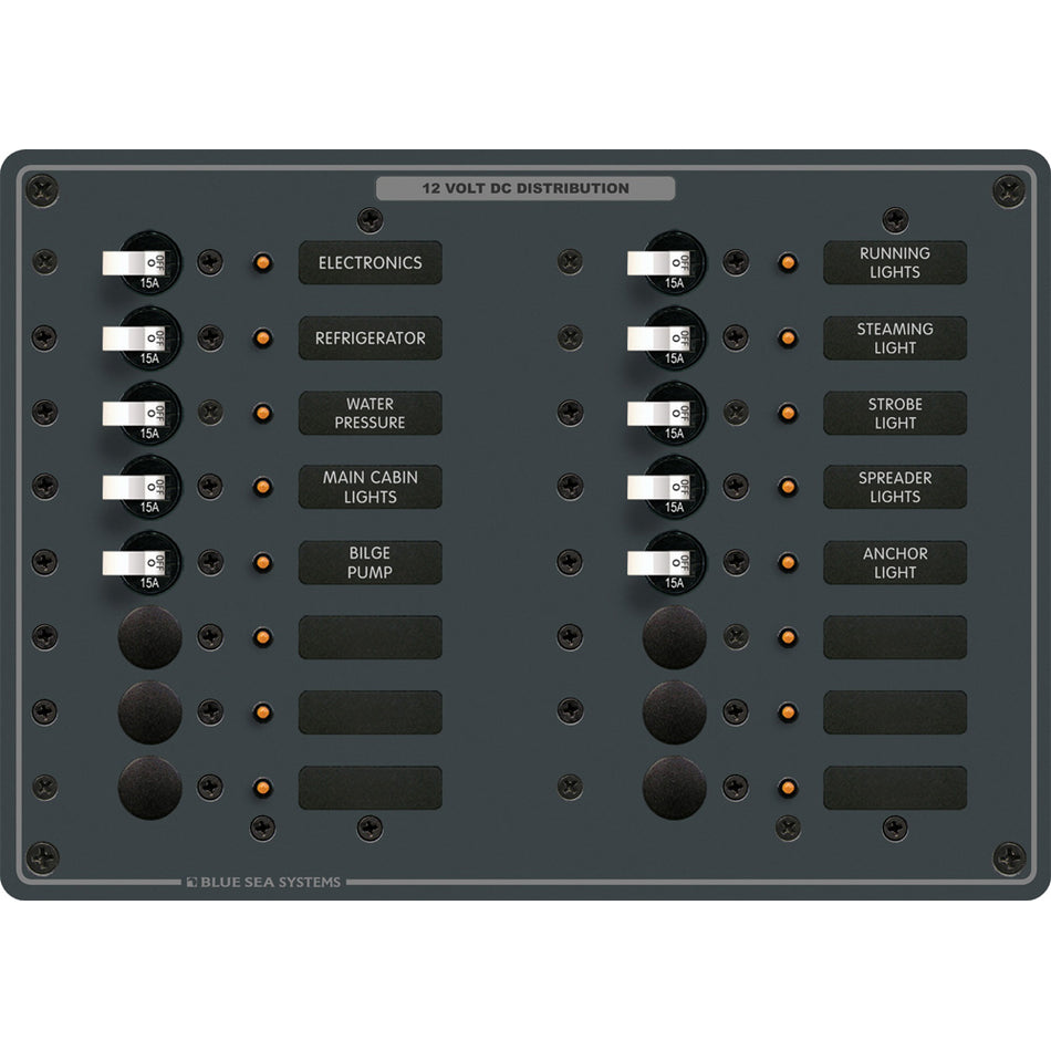 Panneau Blue Sea 8377 DC 16 positions [8377]