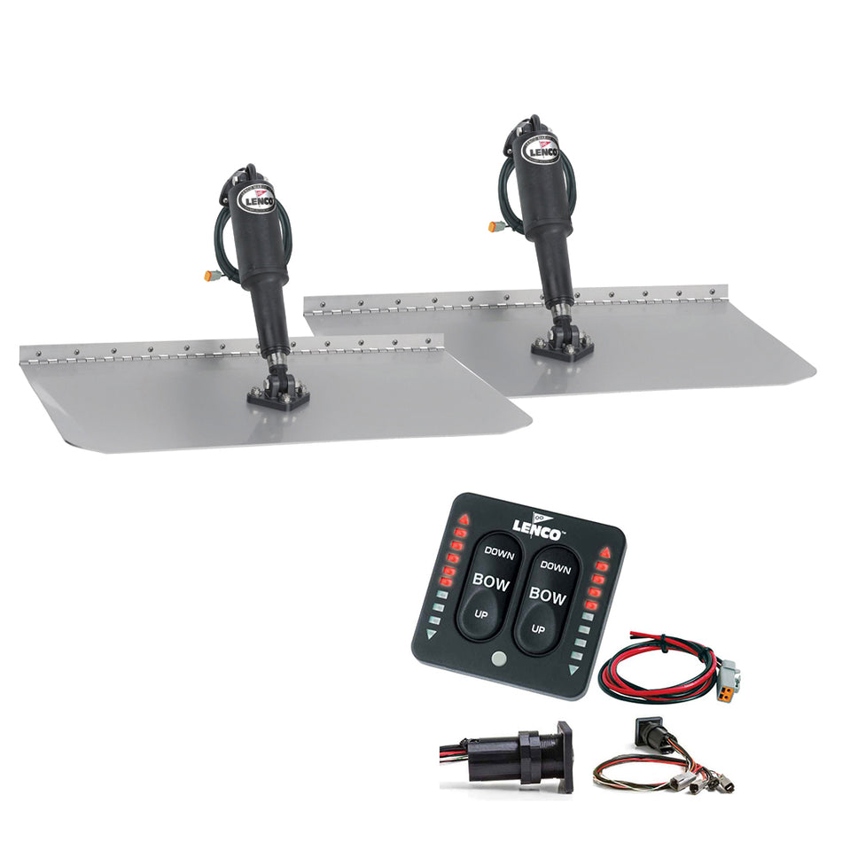 Kit de garniture standard Lenco 12" x 18" avec interrupteur à indicateur LED 12 V [TT12X18I]