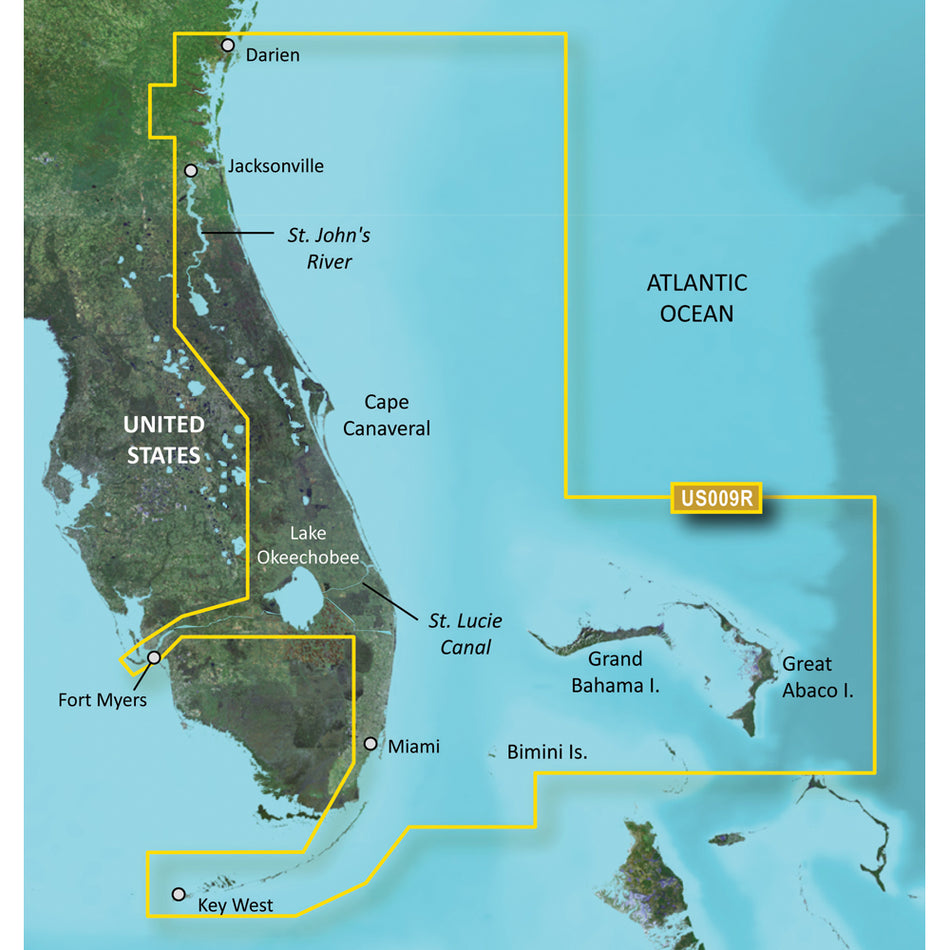 Garmin BlueChart g3 Vision HD - VUS009R - Jacksonville - Key West - microSD/SD [010-C0710-00]