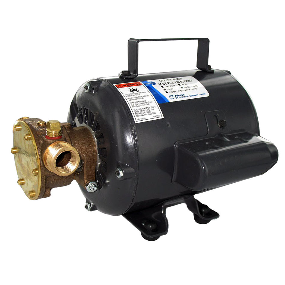 Pompe à moteur à courant alternatif Jabsco Bronze - 115 V [11810-0003]