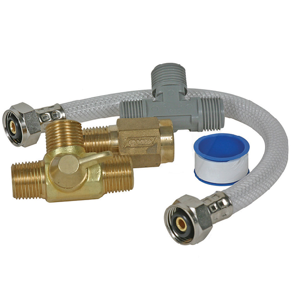 Kit de dérivation de chauffe-eau permanent Camco Quick Turn [35983]