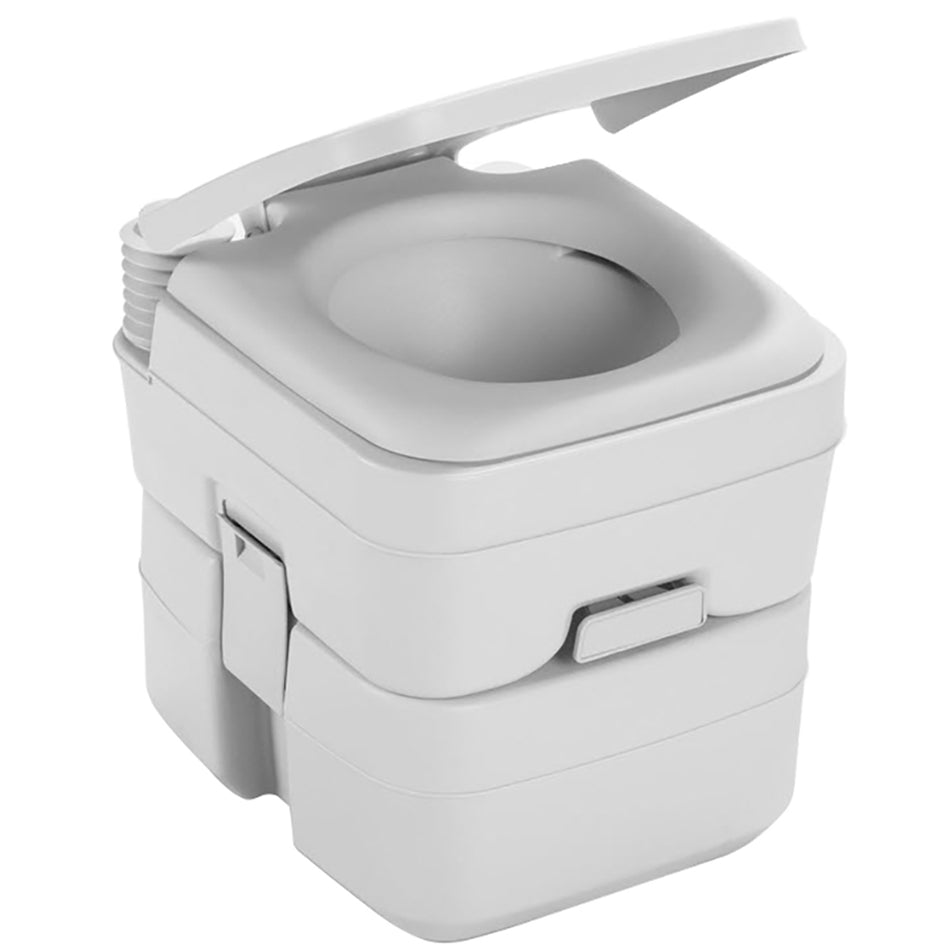 Toilettes portatives Dometic 965 avec supports de montage - 5 gallons - Platinum [311096506]