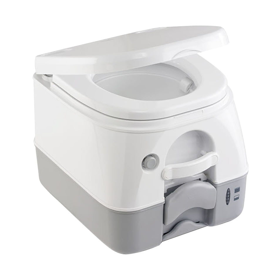 Toilettes portatives Dometic 974 avec supports de montage - 2,6 gallons - Gris [301097406]