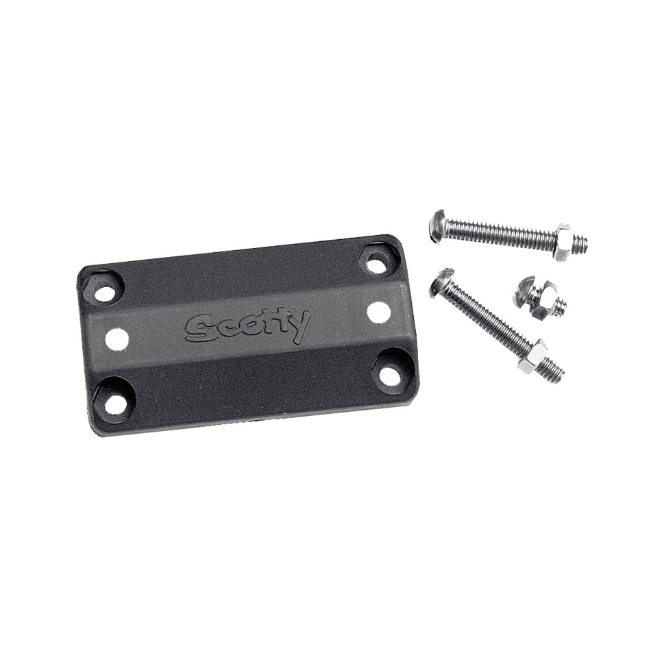 Adaptateur de montage sur rail Scotty 242 7/8"-1" - Noir [242-BK]