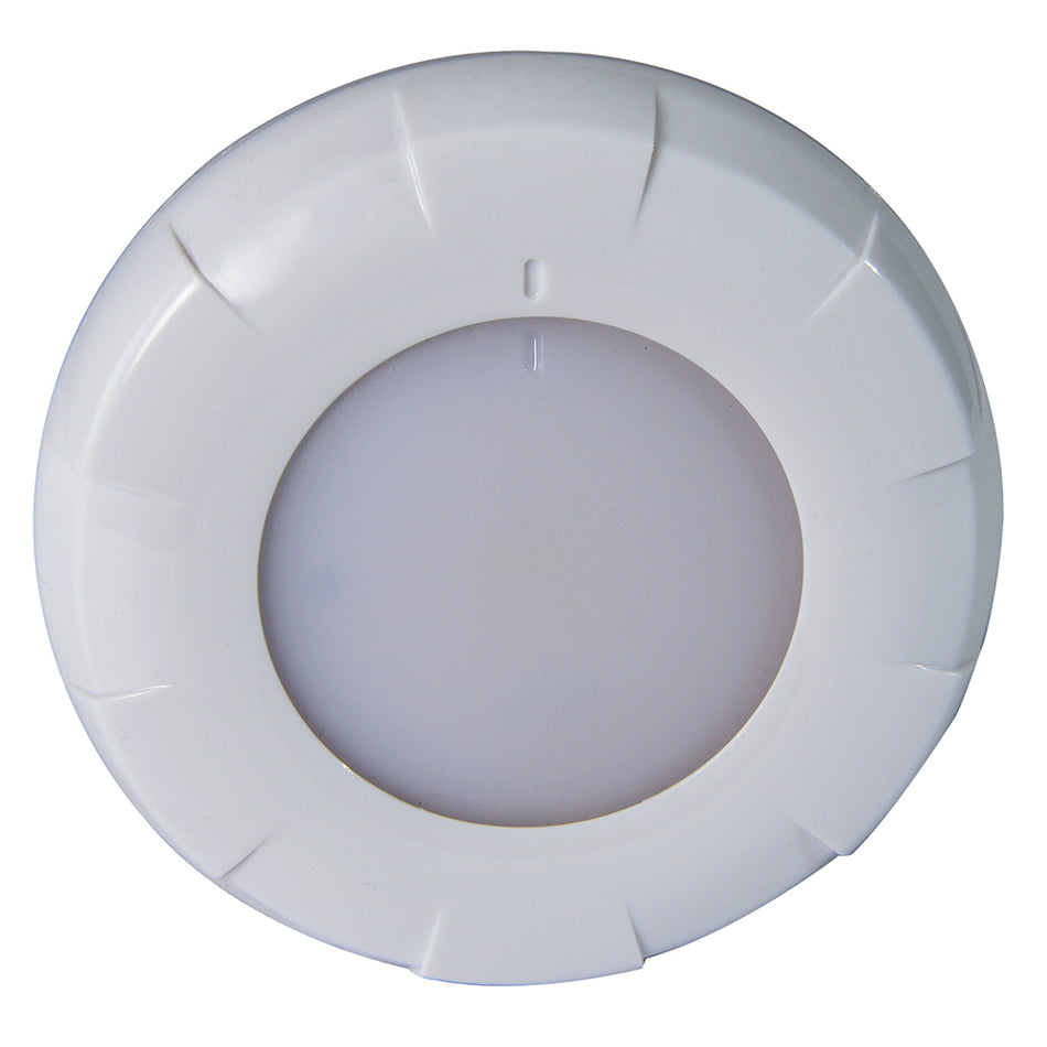 Plafonnier LED Lumitec Aurora - Finition blanche - Gradation blanc/rouge [101076]