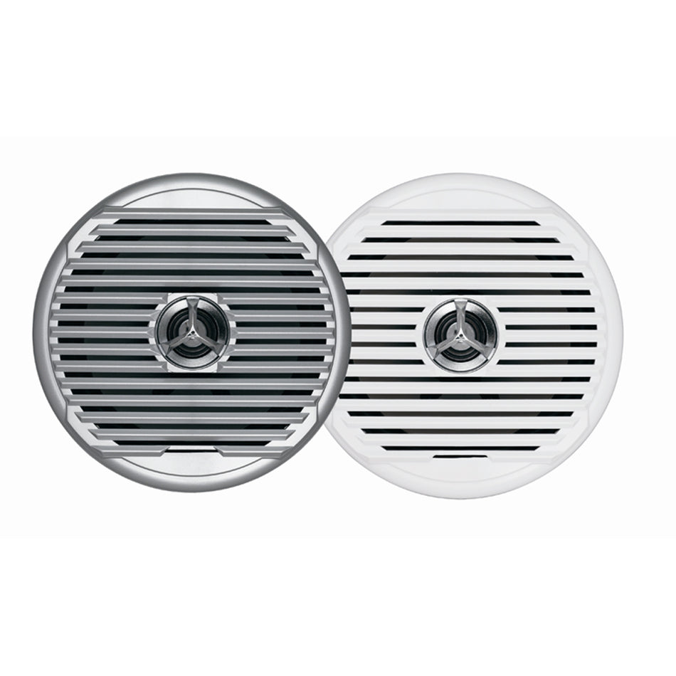 Haut-parleur JENSEN 6,5" MSX65R - Grilles blanches/argentées - 75 W [MSX65R]