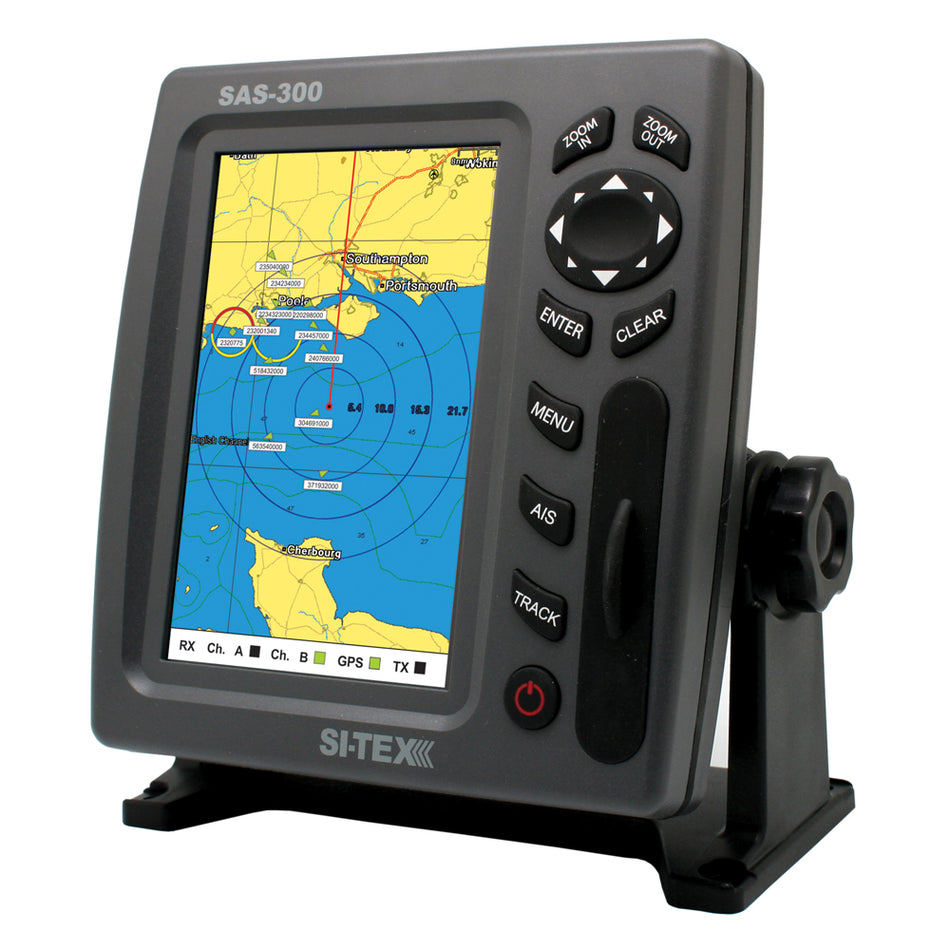 Émetteur-récepteur SI-TEX SAS-300 AIS Classe B avec antenne GPS externe [SAS-300-2]