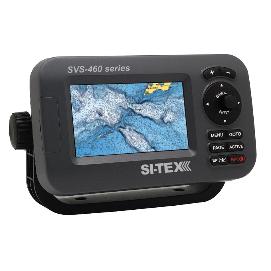 Traceur de cartes SI-TEX SVS-460C - Écran couleur 4,3" avec GPS interne et couverture flexible Navionics+ [SVS-460C]