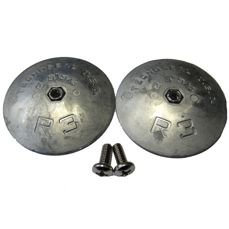 Anodes sacrificielles Lenco - 3-3/4" - Paquet de 2 [15093-001]