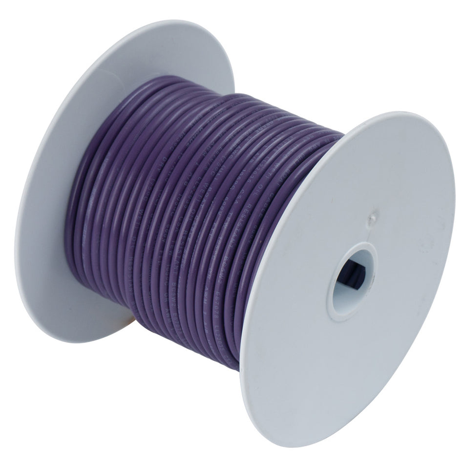 Fil de cuivre étamé violet Ancor 14AWG - 100' [104710]