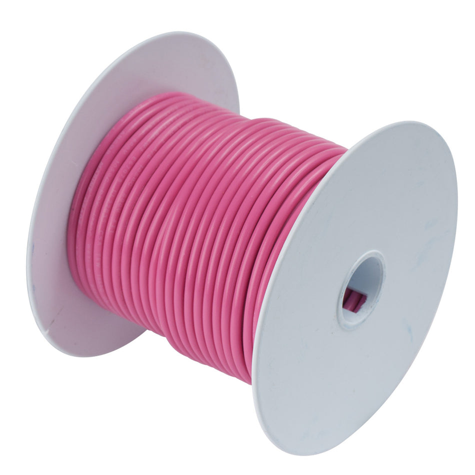 Fil de cuivre étamé rose Ancor 14AWG - 100' [104610]