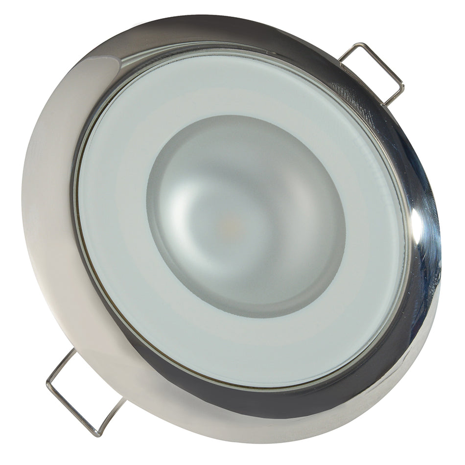 Lumitec Mirage Flush Mount Down Light Spectrum RGBW - Lunette polie [113117]