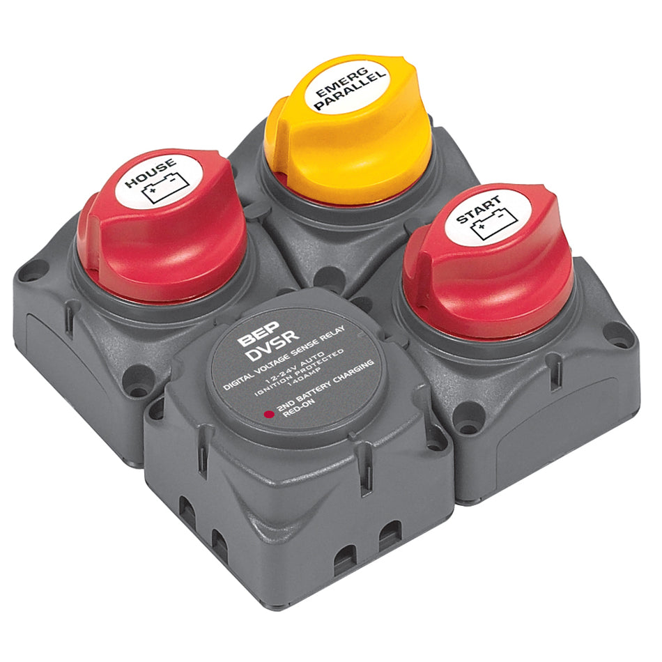 Groupe de distribution de batterie carré BEP pour moteur unique avec deux groupes de batteries [716-SQ-140A-DVSR]