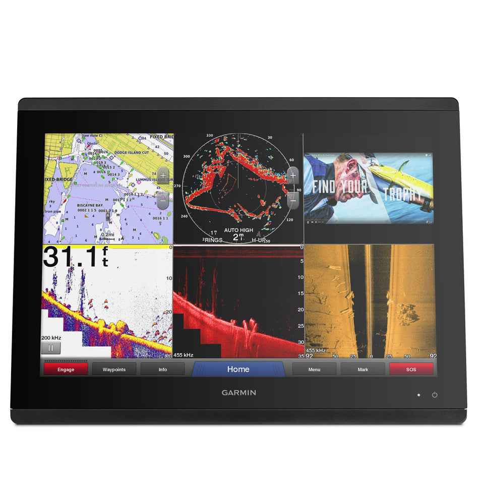 Garmin GPSMAP 8424 MFD - Carte de base mondiale - 24" [010-01512-00]