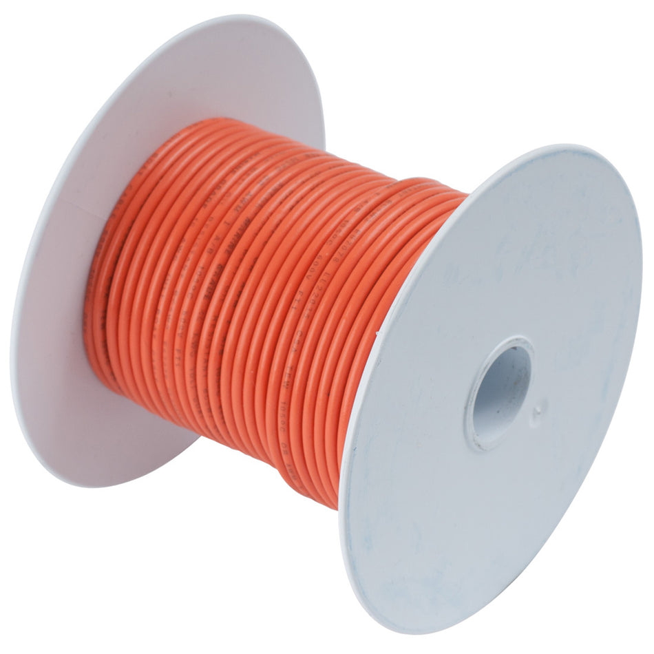 Fil de cuivre étamé Ancor Orange 18 AWG - 500' [100550]