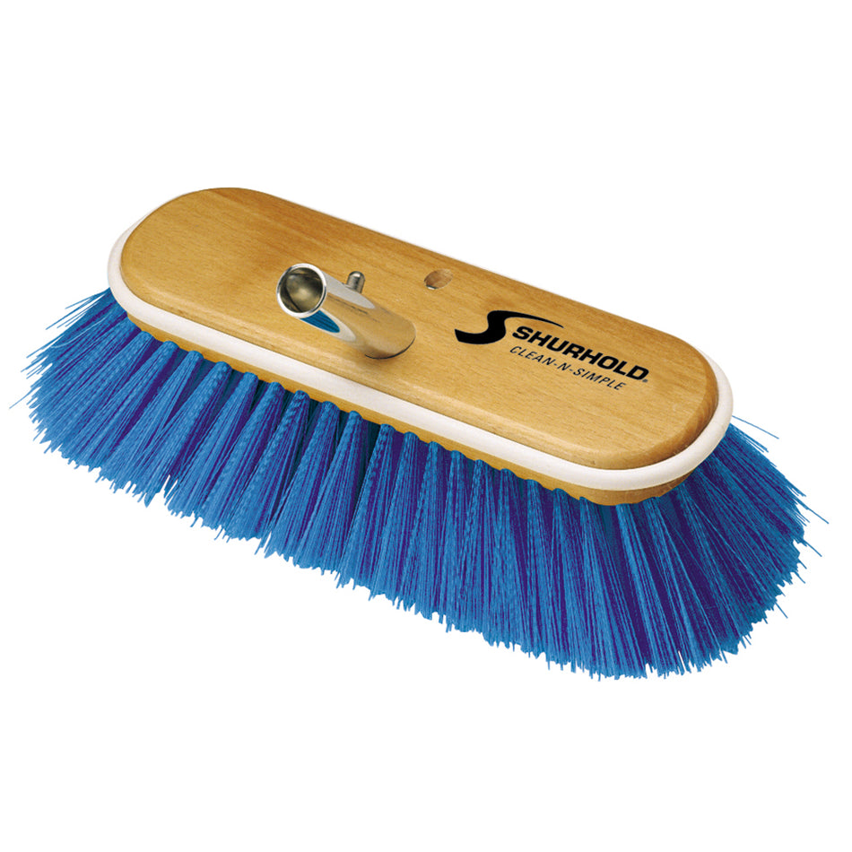 Brosse de terrasse extra-douce Shurhold 10" - Poils en nylon bleu [975]